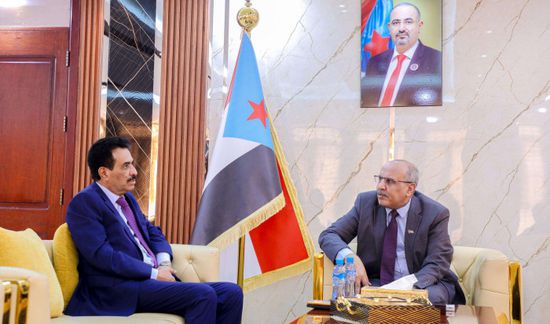 الكثيري يستقبل السفير بلفقيه ويهنئه بتولى منصبه