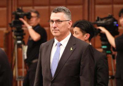 وزير الخارجية الإسرائيلي يصل أوكرانيا