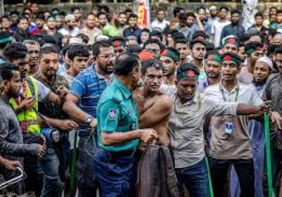 قوات الأمن تطلق النار عشوائيًا خلال احتجاج في بنغلادش