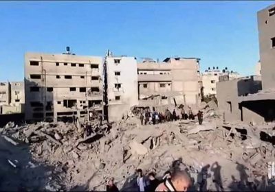 مدفعيات الاحتلال تنسف منازل سكنية بجباليا وغزة