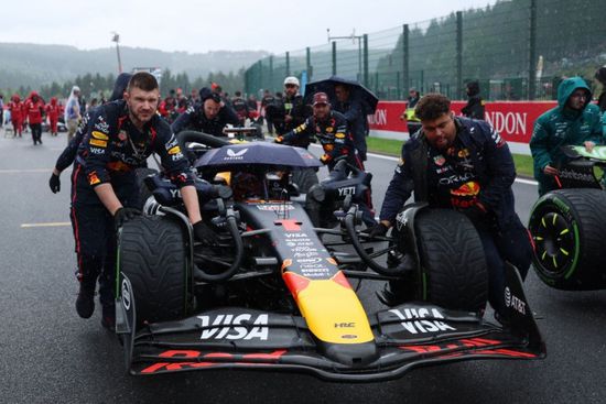 تأجيل انطلاق جائزة بلجيكا الكبرى بسبب الأمطار