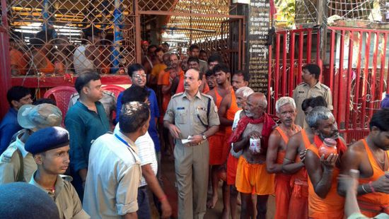 قتلى في تدافع بمعبد هندي