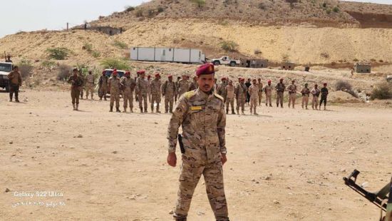 العميد اليافعي يتفقد جاهزية القوات في محور أبين القتالي