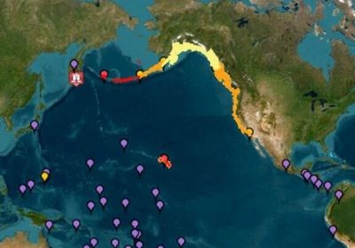 أمواج تسونامي تصل إلى هاواي