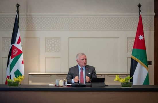 عاهل الأردن: غزة تشهد كارثة إنسانية