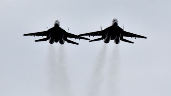 60 مسيرة روسية تستهدف كييف