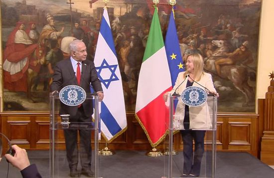 إيطاليا تحث نتنياهو لإتاحة وصول المساعدات لغزة دون عوائق
