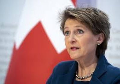 رئيسة سويسرا: نشعر بخيبة أمل حيال الرسوم الجمركية الأمريكية