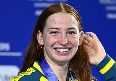 ستينبرخن تفاجئ أوكالاهان في سباق 100 متر