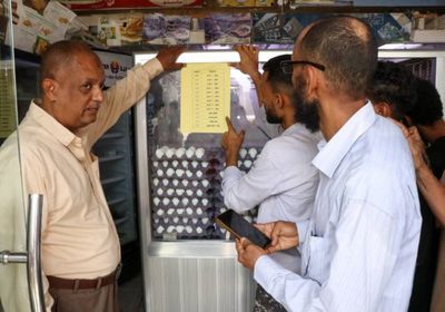 حملة تفتيش على أسواق المواد التموينية في مديرية صيرة