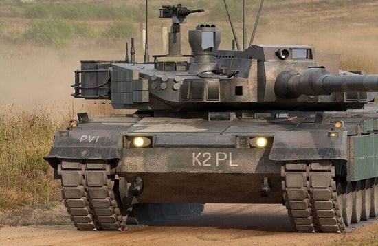 بولندا توقع عقداً مع كوريا الجنوبية لشراء 180 دبابة "K2"