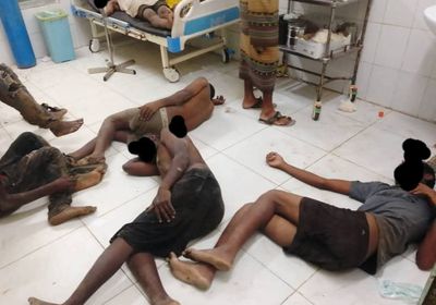 تواصل انتشال جثث مهاجرين أفارقة من سواحل أبين