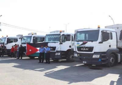 الحكومة الأردنية: المستوطنون يتعرضون شاحنات المساعدات في غزة