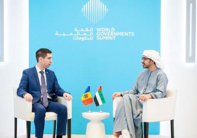 وزير الخارجية الإماراتي يستقبل نظيره المولدوفي في أبوظبي