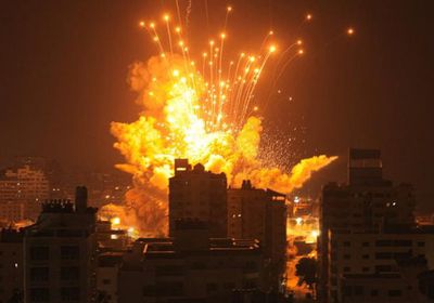 قصف إسرائيلي يستهدف منازل سكنية بمخيم النصيرات