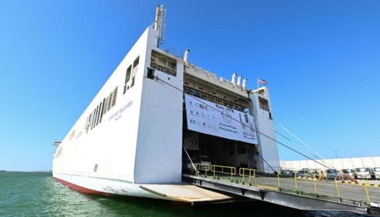 إمارات الخير.. وصول سفينة خليفة الإنسانية لميناء العريش ضمن عملية الفارس الشهم 3