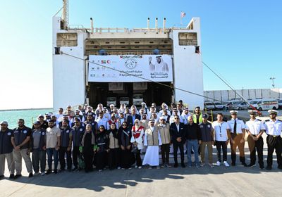الإمارات.. وصول سفينة المساعدات الثامنة إلى ميناء العريش