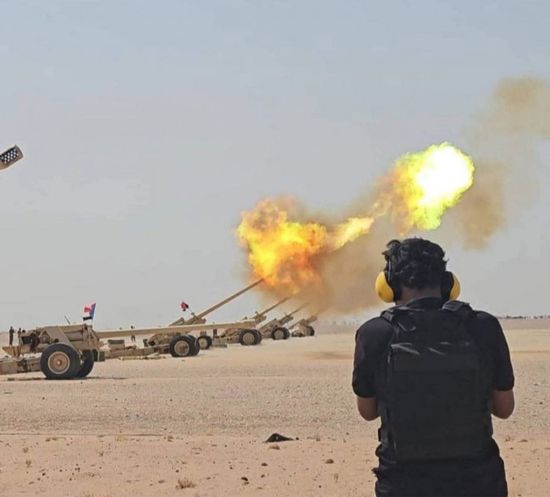 قوات دفاع شبوة تطلق المشروع التكتيكي الهجومي بالذخيرة الحية