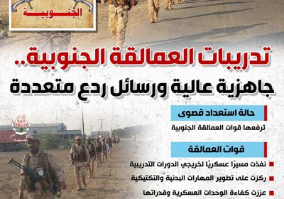 تدريبات العمالقة الجنوبية.. جاهزية عالية ورسائل ردع متعددة (إنفوجراف)