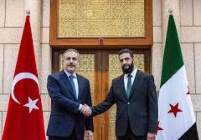 وزير الخارجية التركي في سوريا لإجراء محادثات مع الشرع