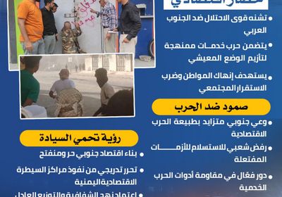 الجنوب يقاوم حصار حرب الخدمات.. ويرسم ملامح اقتصاده السيادي (إنفوجراف)