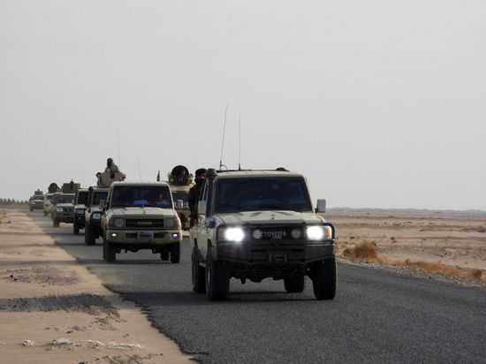 حملة أمنية لإزالة نقاط الجباية في الخط الساحلي بالصبيحة