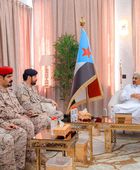 الرئيس الزُبيدي يثمن الدعم السعودي العسكري ويدعو لمواصلة التنسيق