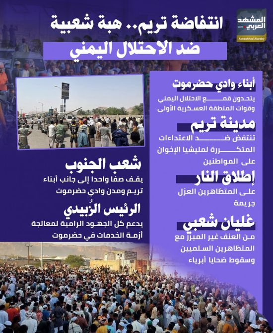 انتفاضة تريم.. هبة شعبية ضد الاحتلال اليمني (إنفوجراف)