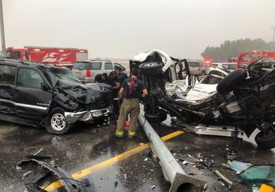 وفيات وجرحى في حادث تصادم مروع بالبرازيل