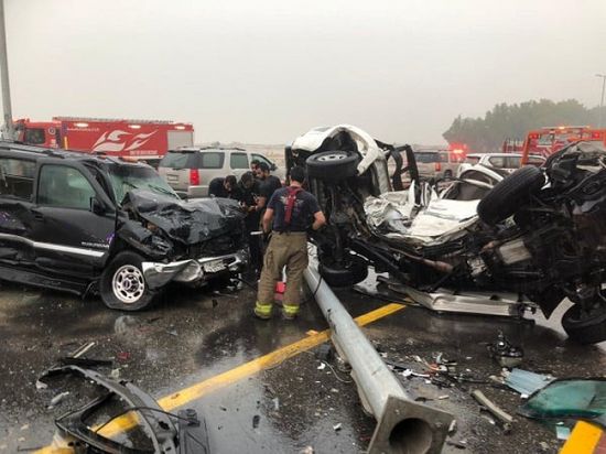 وفيات وجرحى في حادث تصادم مروع بالبرازيل