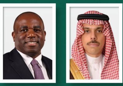 وزير الخارجية السعودي ونظيره البريطاني يبحثان التطورات في غزة