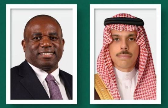 وزير الخارجية السعودي ونظيره البريطاني يبحثان التطورات في غزة