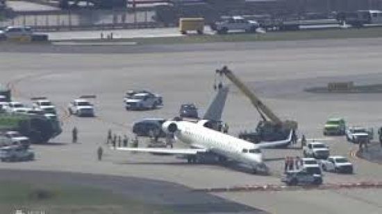 اصطدام طائرتين في مطار أتلانتا   