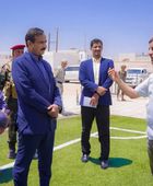 محافظ شبوة يزور ملعب الفقيد الخليفي ونادي التضامن الرياضي