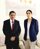 البحسني وسفيرة بريطانيا يبحثان دعم البنية التحتية والخدمات