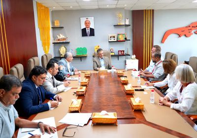 محافظ عدن يدعو الوكالة الألمانية لتحويل الدعم إلى مشاريع مستدامة