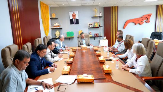 محافظ عدن يدعو الوكالة الألمانية لتحويل الدعم إلى مشاريع مستدامة