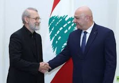 الرئيس اللبناني للاريجاني: نرفض أي تدخل في شؤوننا الداخلية