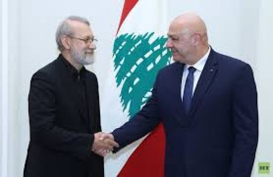 الرئيس اللبناني للاريجاني: نرفض أي تدخل في شؤوننا الداخلية