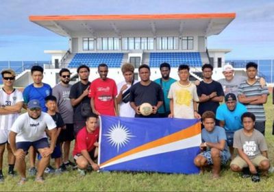 جزر مارشال تصنع التاريخ بأول مباراة كرة قدم دولية لها