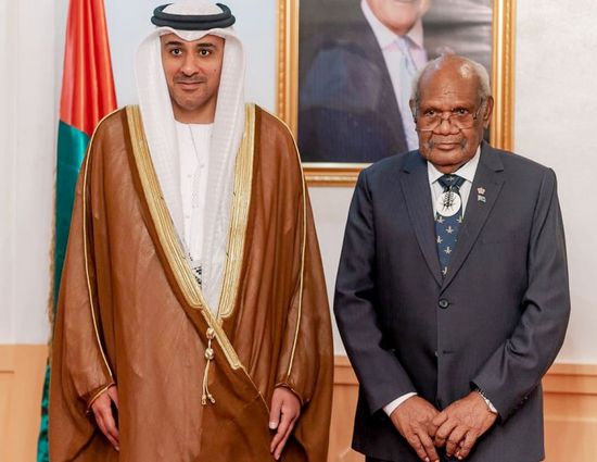 سفير الإمارات يقدّم أوراق اعتماده إلى الحاكم العام لجزر سليمان