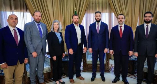 الشرع يستقبل وفدا من الكونجرس الأمريكي في دمشق