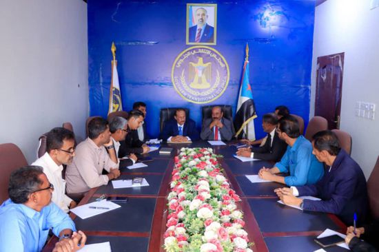 فريق التوجيه والرقابة يزور "انتقالي شبوة" لتقييم أنشطته ومهامه