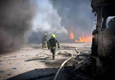 أوكرانيا: حريق في منشأة طاقة بمنطقة أوديسا