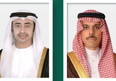وزير الخارجية السعودي يبحث مع نظيره الإماراتي آخر المستجدات الإقليمية