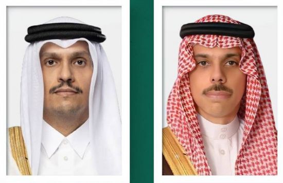 وزير الخارجية السعودي ونظيره القطري يستعرضان العلاقات المشتركة