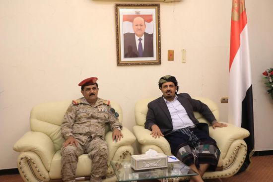 بن ماضي والداعري يبحثان سبل تعزيز الأمن في حضرموت
