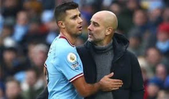 جوارديولا: رودري سيعود لتشكيلة سيتي أمام توتنهام