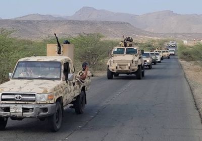 القوات الجنوبية تدفع بتعزيزات عسكرية لجبهة ثرة