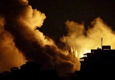 سماع دوي انفجارات ضخمة بغزة